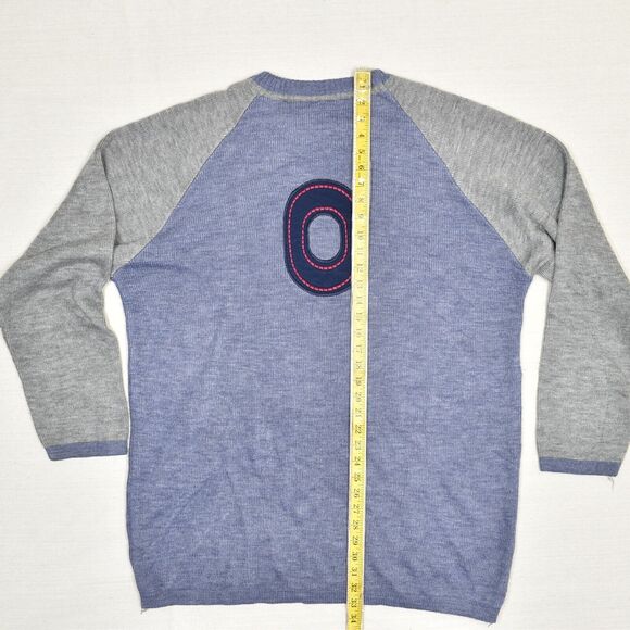 Akademiks Men Pullover Sweater Crew Neck Acrylic Multicolor Size 2XL Y2K - Picture 5 of 8